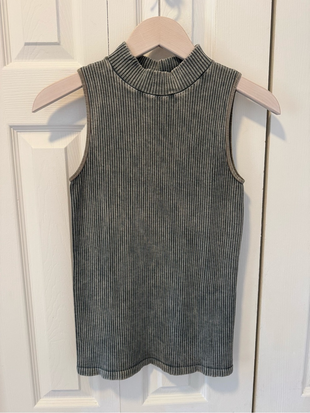 Free People Mock Neck Tank (Size M/L).